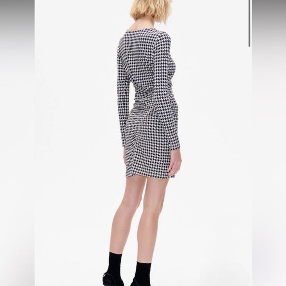 Baum Und Pferdgarten Houndstooth Mini Dress - Picture 3 of 9